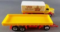 Grell Ho 1:87 Krupp 1543 Hefe-Weisse Kellertr&uuml;b Beer Delivery Truck & Road Trailer