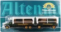 Grell Ho 1:87 Man Diesel 415 L1 Green Truck & Altenm&uuml;nster Beer Road Trailer Mint on Card