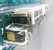 Grell Ho 1:87 Man Diesel 415 L1 Green Truck & Altenm&uuml;nster Beer Road Trailer Mint on Card