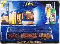 Grell Ho Tram Variobahn 2004 Einsiedler Lanbier Beer Advertisement Non-Motorized Mint on Card