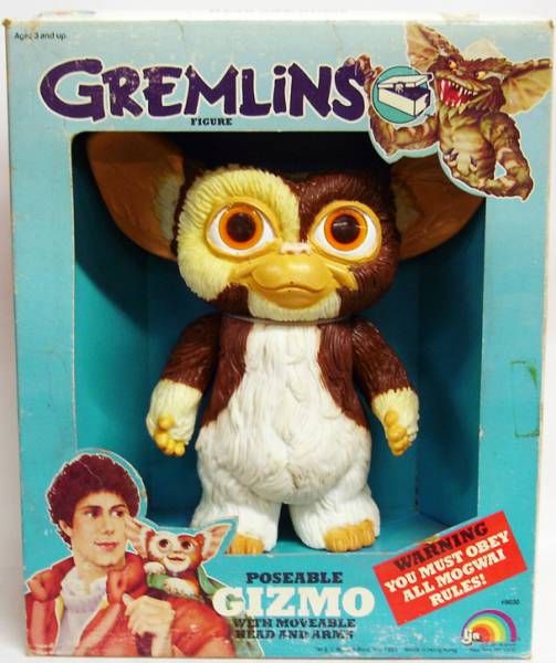 Figurine Gremlins LJN 1984 - jouets rétro jeux de société