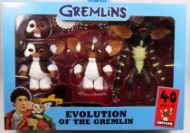 Gremlins - NECA - Evolution of the Gremlin 3-Pack : Gizmo, Mogwai Stripe, Gremlin Stripe