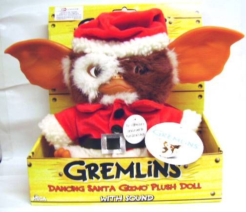 Gremlins NECA Peluche Gizmo ''Père Noël'' dansante & Chantante