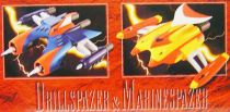 Grendizer - Bandai Soul of Chogokin - Marine Spazer & Drill Spazer set GX-04X