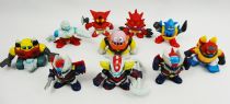 Grendizer - Banpresto - Set of 10 pvc figure \ SD Super Robot Wars\  azinger Getter Robo