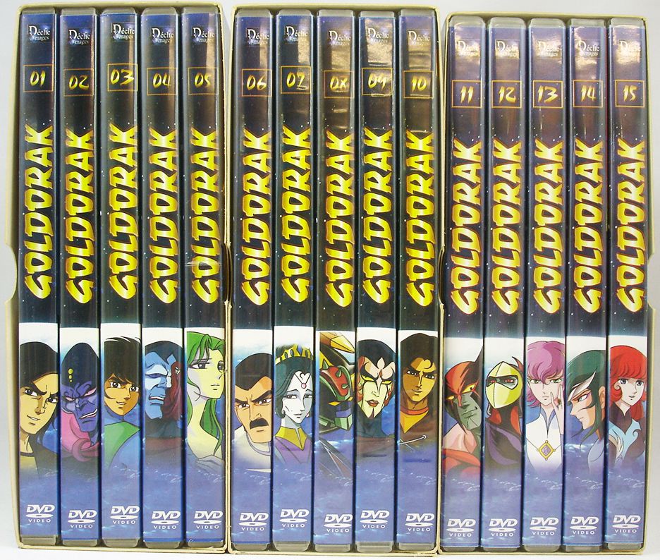 GOLDORAK DVD Coffret Intégrale 15 DVD