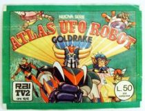 Grendizer - Edierre 1978 Sticker set - Atlas UFO Robot Goldrake