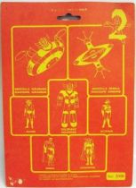 Grendizer - Fabianplastica carded PVC Figure set - Grendizer, Duke Fleed & Koji Kabuto