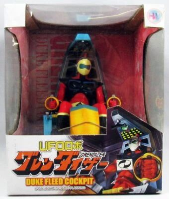Grendizer - High Dream - Duke Fleed in Grendizer Cockpit