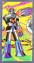 Grendizer - Large Vintage Cardboard Picture