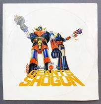 Grendizer - Mattel Shogun Warriors - Promotional Sticker (round version) 1979