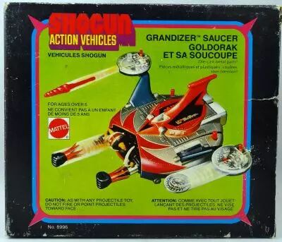 Goldorak Grendizer Gashapon Popynica - Bandai 2002 - Figurine + Spazer + Boîte