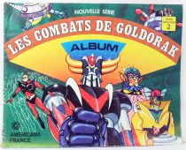 Grendizer - Sitckers Collector book \ Grendizer Battles\  - Americana France