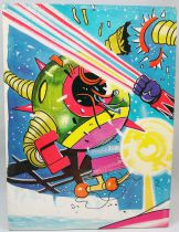 Grendizer - Story book G. P. Rouge et Or A2 edition - Grendizer : Cataclysm on the blue planet