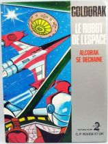 Goldorak - Edition G. P. Rouge et Or A2 - Goldorak le Robot de l\'Espace  Alcorak se déchaine
