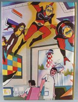 Grendizer - Story book G. P. Rouge et Or A2 edition - Grendizer : Venusia at Recue