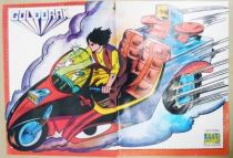 Grendizer - Tele-Guide Editions - Poster Duke Fleed rides his Motorbike
