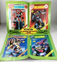 Grendizer - Tele-Guide Editions - Super Poster #2 \ Goldrake vs. Golgoth 6791\ 