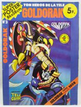 Grendizer - Tele-Guide Editions - Super Poster #3 \ Goldrake vs. Anterak 1038\ 