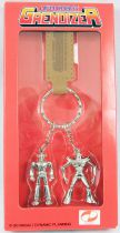 Grendizer - Twin Metal Keychain Grendizer & Vegan Soldier - HL Pro