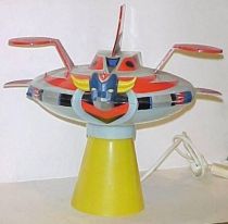 Grendizer flying saucer bedside lamp