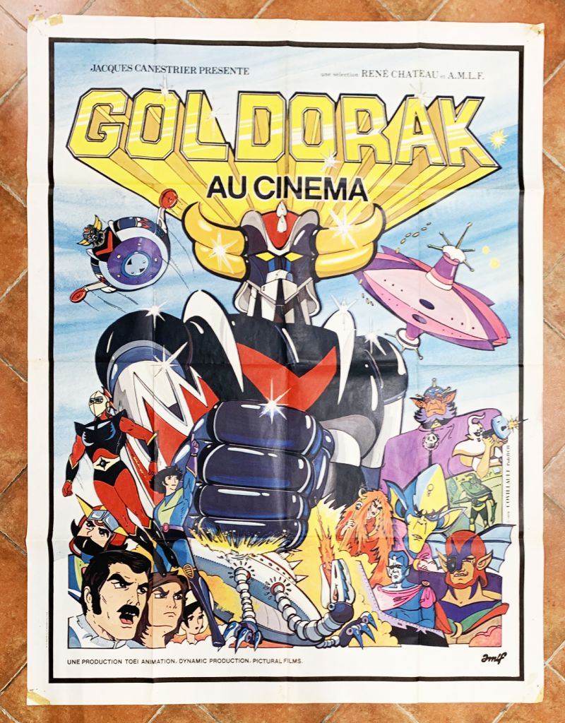 Grendizer the Movie - Movie Poster 120x160cm - Toei Dynamic Pictural AMLF-Paris Grendizer the Movie - Movie Poster 120x160cm - Toei Dynamic Pictural AMLF-Paris