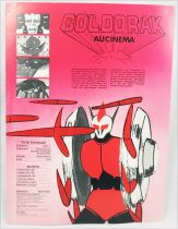 Grendizer the Movie - Technical sheet lobby card - Toei Dynamic Pictural AMLF-Paris