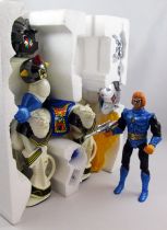 Guardian Patrol - Robot Marcheur Mécanique lumineux avec figurine Sectaurs - Son Ai Toys SA-188 - 1986 