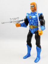 Guardian Patrol - Robot Marcheur Mécanique lumineux avec figurine Sectaurs - Son Ai Toys SA-188 - 1986 