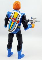Guardian Patrol - Robot Marcheur Mécanique lumineux avec figurine Sectaurs - Son Ai Toys SA-188 - 1986 