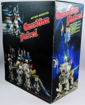 Guardian Patrol - Robot Marcheur Mécanique lumineux avec figurine Sectaurs - Son Ai Toys SA-188 - 1986 