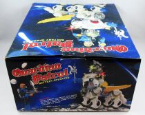 Guardian Patrol - Robot Marcheur Mécanique lumineux avec figurine Sectaurs - Son Ai Toys SA-188 - 1986 