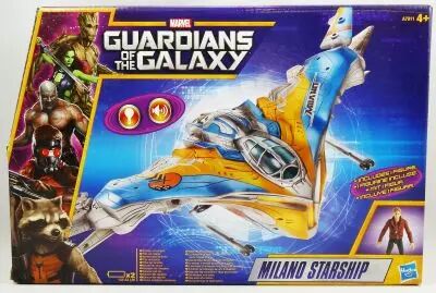 Guardians of the Galaxy - Milano Starship avec Peter Quill - Vaisseau son et lumi�re - Hasbro