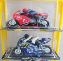 Guisval 11510 Store Dispay with 4 GP Motorbike & Pilot 1:22 MIB