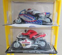 Guisval 11510 Store Dispay with 4 GP Motorbike & Pilot 1:22 MIB