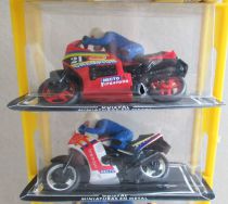 Guisval 11510 Store Dispay with 5 GP Motorbike & Pilot 1:22 MIB