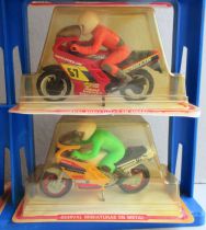 Guisval 11551 Store Dispay with 7 GP Motorbike Furia 1:22 MIB