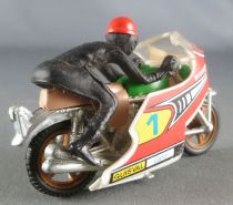 Guisval Honda #1 Racing Motorbike with pilot Motorcycle