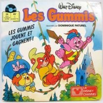 Les Gummis - Livre-Disque 45t Le Petit Menestrel - Les Gummis jouent et gagnent - Ades 1986