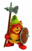 Gummi Bears - PVC figure Schleich - Gruffi with Halberd