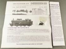 G&uuml;tzold 40301 Sai 1433 Ho Steam Loco 2-6-2 131 TB 919 Lightning Digitized Boxed