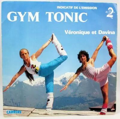 Gym Tonic Tv show theme - Mini-LP Record - Carr�re 1982