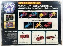 Gyro Jets - The Stunt Cars - Meccano - Citro&euml;n 2CV & Renault 4L (loose with box)