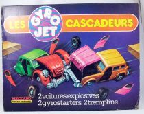 Gyro Jets Stunt Cars - Meccano - Citroën 2CV & Renault 4L (loose with box)