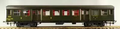 Hachette De Massini Ho Sncf Suburban Romilly Coach 2nd Cl Van BDtmyp 7-5668 Interior Fittings