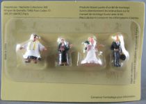 Hachette Ho 1/87 Figures Wedding Couple Priests Mint in Package