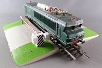 Hachette Ho Hand Operating Level Crossingone Line with Straight Steel Track