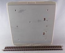 Hachette Ho Hand Operating Level Crossingone Line with Straight Steel Track
