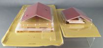 Hachette Ho Passenger Station Main Building + Wing Building Mint on Card