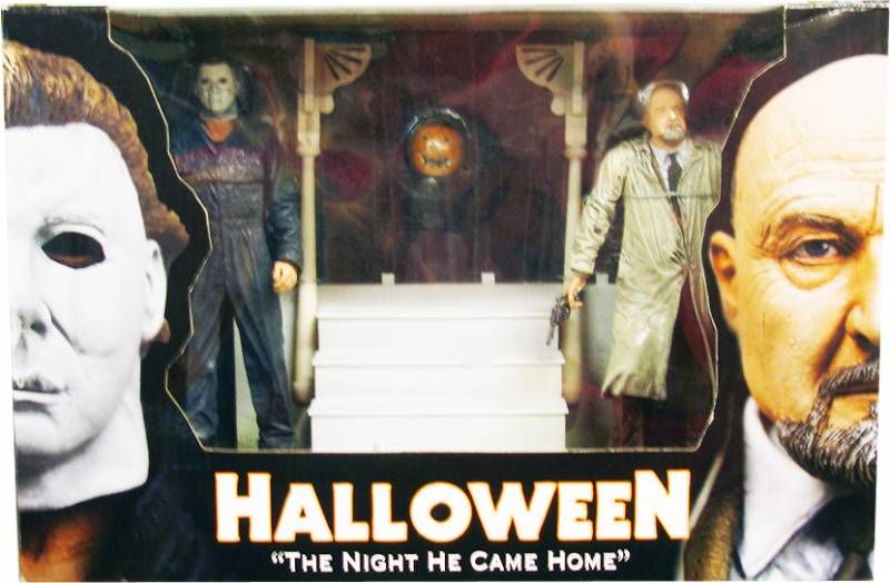 michael myers dr loomis figure